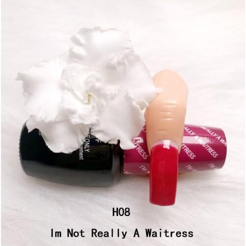 Fashion Gel Nail Polish Top UV Led Gel Nail Art Opie 15ML H08 I M NOT REALLY A WAITTRES Hybrid Soak Off Gel Lacquer Paint Gellak