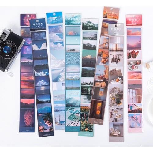 Mohamm 1Pcs Film Series Washi Masking Tape Creative Scrapbooking Sticker Stationary School Supplies Decoration