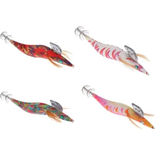 Squid Cuttlefish Lure Hook Lifelike 3D Eyes Specially-Designed Shrimp Shape Bionic Fake Fishing Bait Senuelo de pesca