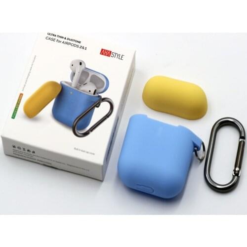 New Staly Ultra Thin & Duotone Case For Airpods 2&1