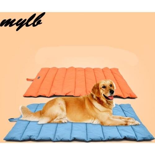 Mylb Dog Bed Cushion for Large Dog Puppy Breathable Waterproof Dog House Pad Pet Nest Bed Sofa Blanket