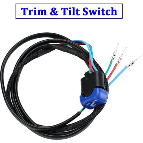 POWEROB TEC Replace Evinrude Johnson OMC #5007485 TOP SINGLE Trim and Tilt Switch Assembly