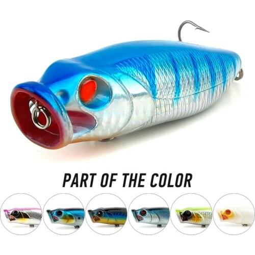 Popper Lure 1Pcs 110m/27g Floating Artificial Hard Bait Wobbler Jig Topwater Bass pikeFishing Lures Pesca isca
