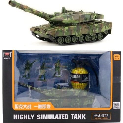 Sale 1:50 alloy tank models,high simulation military vehicles Tank Sound and light,armored vehicle,Gift box toy,free shipping