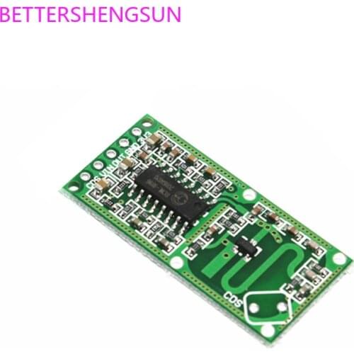 RCWL-0516 Microwave Radar Induction Switch Module Human Body Sensing Module Intelligent Sensing Detector