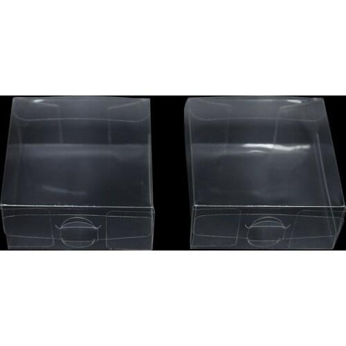 Retail Empty Clear Plastic PVC Boxes Christmas Candy Gift DIY Soap Packaging Boxes Transparent Plastic Box For Jewelry Candy