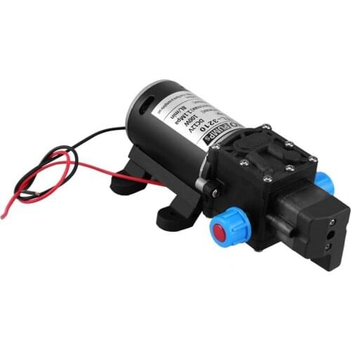 12V 100W High Pressure Self Priming Water Pump 160Psi 8Lpm Caravan Camping Boat