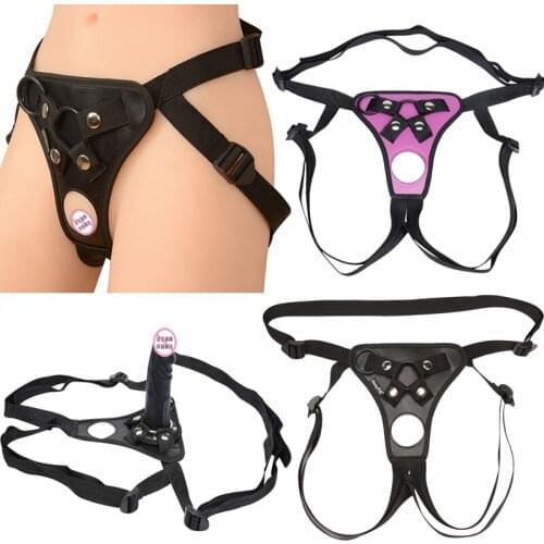 SAMOX Wearable Penis Lesbian Penis Pants Adult Sex Toys Panties Suspenders Dildo Pants Sex Toys Female Sex Toys