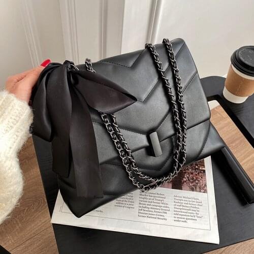 Autumn and Winter High-texture and Large-capacity Bags 2021 New Fashion Women Designer Single-shoulder Cross-body Chain Bag