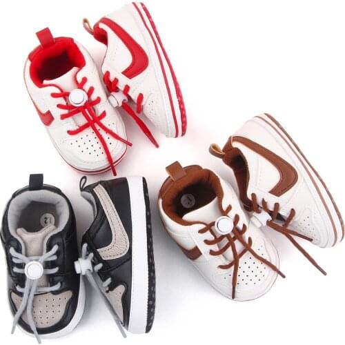 Spring and Autumn Male Baby Shoes New Baby Casual Shoes Indoor Soft Sole Sports Shoes Rope Buckle Toddler Shoes