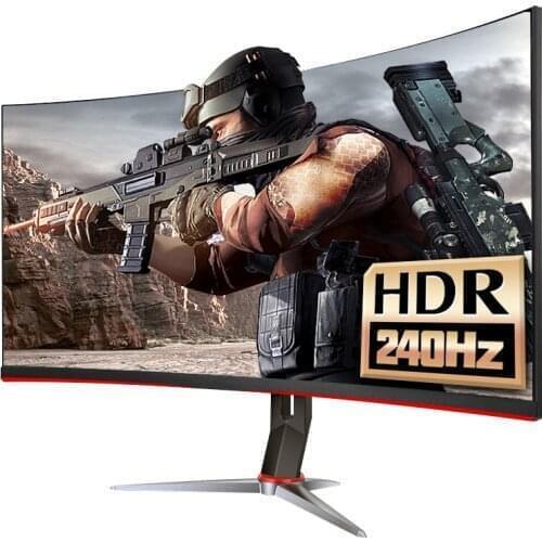 27 Inch Super-Wide Screen 144hz Curved LED Computer Gaming Monitor Pc,Curved LCD Computer Monitor Gaming Game Competition