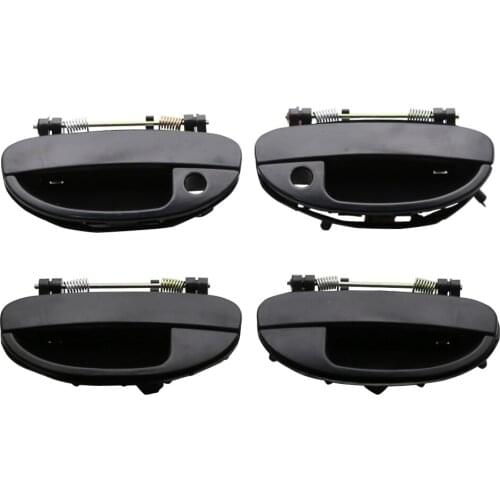 4PCS ONE SET EXTERIOR DOOR HANDLE FOR DAEWOO NUBIRA 1998-2004 96541633 96541634