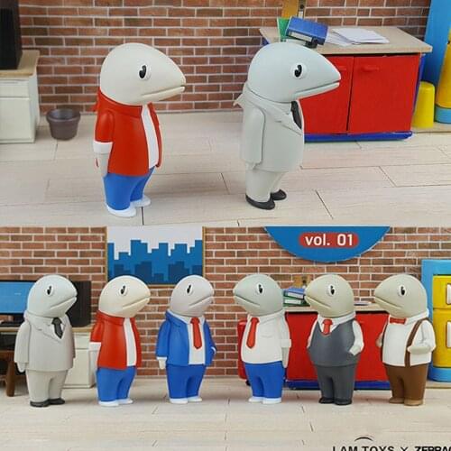 52TOYS POPs MART Mermaid Series Collection Blind Boxes Little Art Toy Collectible Cute Kawaii Mini Toy Figures Gift