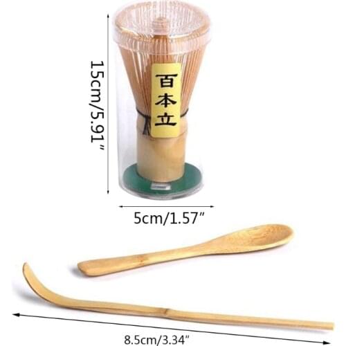 Tea Set, Matcha Whisk Chasen, Traditional Scoop Chashaku, Tea Spoon, The Perfect HX6D