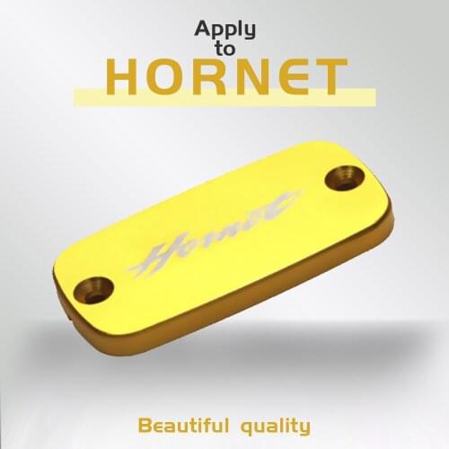 CNC Aluminum Motorcycle Brake Fluid Fuel Reservoir Tank Cover CapFOR HONDA Hornet 900 2002-2006