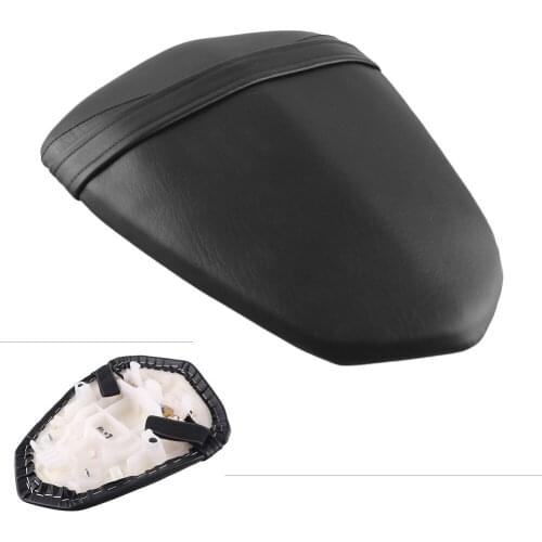 For Yamaha YZF R1 YZFR1 2009 2010 2011 2012 2013 2014 Black Motorcycle Rear Passenger Pillion Cushion Seat Cover