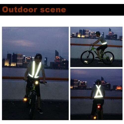 Breathable Traffic Night Work Security Running Cycling Safety Reflective Vest High Visibility Reflective Safety Jacket