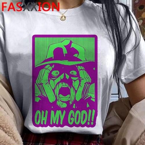 Jojo Bizarre Adventure t shirt men casual couple vintage streetwear japanese top tees tumblr