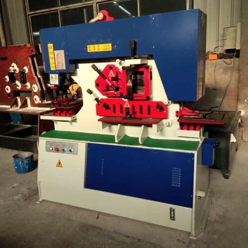 Factory in stock Q35Y series steel Iron worker, hydraulic steel punch and shearing machine,steel punching and cutting machine