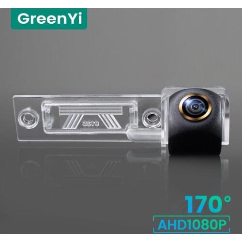 GreenYi 1080P HD 170° Car Rear View Camera For VW Transporter T5 T30 Caddy Passat B5 Touran Jetta Reversing Reverse Vehicle AHD