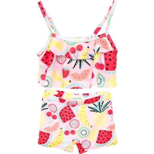 Honeyzone Kids Swimwear For Girls Beachwear Summer Fashion Bikini Swimsuit For Babies 0-24M Newborn Baby Swimming Suit