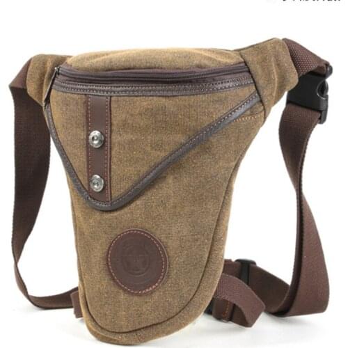 Riding Nylon Men Drop Leg Waist Bag Thigh Fanny Pack Multi-function Pouch Designer Shoulder Male Hip Bum Belt Motorcycle Bags