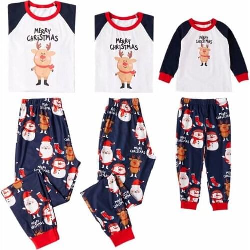 Family Matching Outfits Mother And Son Daughter Family Outfits christmas pajamas family Mom And Boys Girls Clothes Kids T shirts