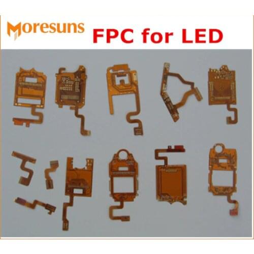 Single-Side FPC/ 0.1mm thickness Double Sided FPC Multilayer FPC Flexible PCB Board for LED 2-layers FPC Manufacturing