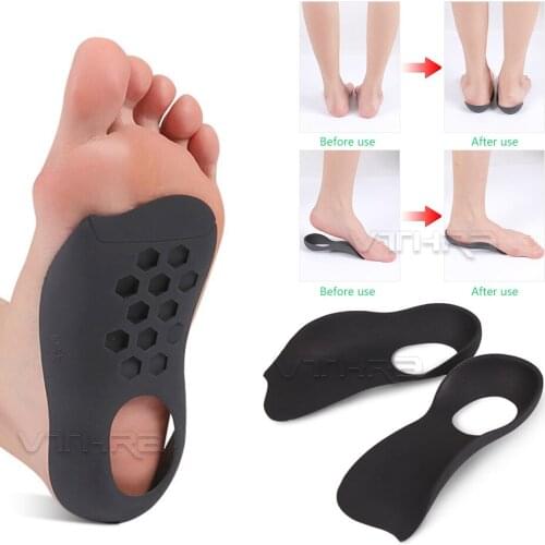 Unisex Support Orthopedic Insoles Fascitis Plantar Foot Health Care Pads Arch Support Orthopedic Insoles Shoes Sole Pad Feet Car