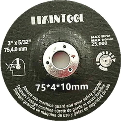 5pcs 75mm Resin Saw Blade For Mini Hand Tool Use For Cutting Steel Tube Angle Iron And Hard Wood Use