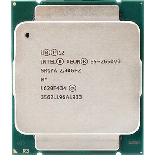 Intel Xeon E5 2650 V3 Processor SR1YA 2.3Ghz 10 Core 105W Socket LGA 2011-3 CPU E5 2650V3 CPU