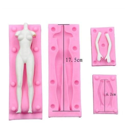 People Shaped 3D Silicone Mold Cake Chocolate Mold Cake Decorating Tools Fondant Sugarcraft Cake Mold Kitchen Baking Tools