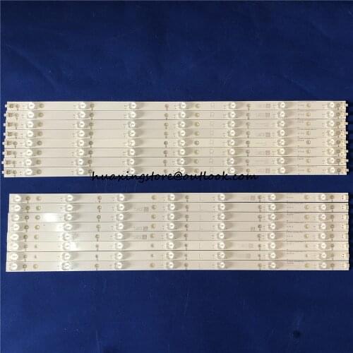16PCS/lot LED strip for PHILIPS TV 65PUF6652/T3 65PUF6656/T3 65PUF6061/T3 65PUT6121/12 65PUS6121/12 TPT650UA-DJ4QS5.N LD65P19U