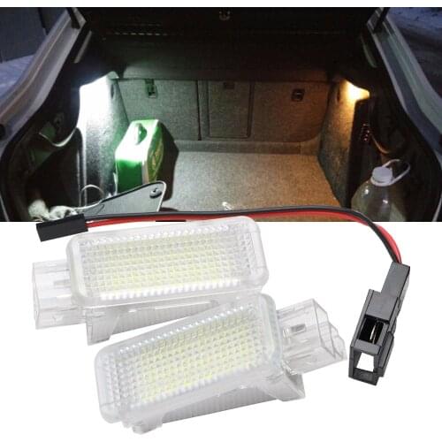 Led Interior Light for Audi A3 S3 A4 S4 RS4 A5 S5 A6 S6 LED Door Foot Luggage Lamp for VW Golf Scirocco Tiguan Touareg Passat