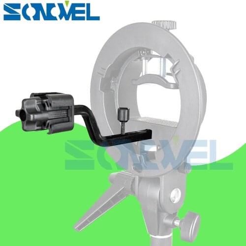 Godox S-FA Universal Aluminium Alloy 4 Four Speedlite Holder Adapter Hot Shoe Mount Adapter for Flash Speedlite