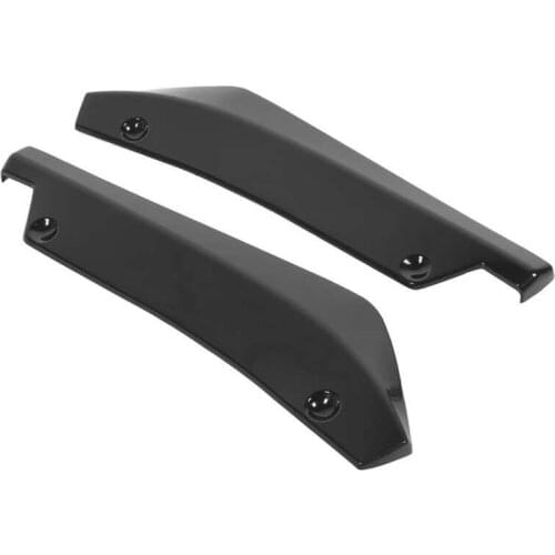 Awnings Shelters awning Rear Bumper Lip Diffuser Spoiler Anti-Scratch Protector Glossy Black Universal for Car car
