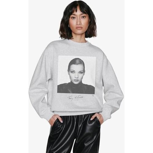 Women Hoodie 2021 Fall/Winter New European and American Digital Print Portrait Sweatshirt