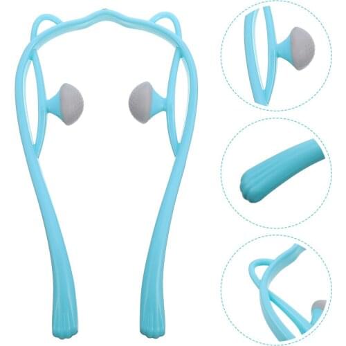 1Pc Hand-held Roller Manual Neck Massager Health Care Massager