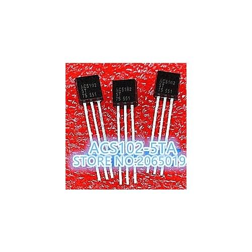5PCS ACS102-5TA ACS102-5T ACS1025TA ACS1025T ACS102 TO-92 Silicon controlled triode