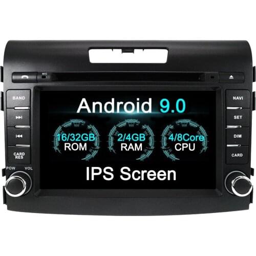 Android 9.0 car radio player for Honda CRV 2012 2013 2014 2015 2016 Gps navigation multimedia player stereo automatic Headunit