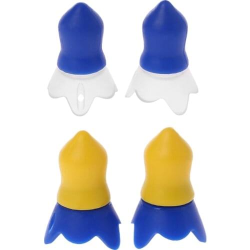 1 Pair Silicone Flight Earplugs Noise Cancelling Reusable Ear Plugs For Airplanes Hearing Protection