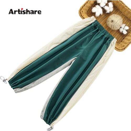 Pants For Girls Solid Color Pants Girl Casual Style Childrens Sport Pants Spring Autumn Clothes Girl 6 8 10 12 14