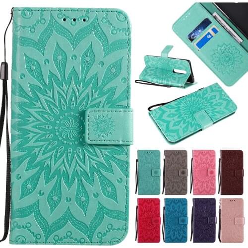 3D Wallet Flip Sunflower Leather Case For Samsung A71 A51 A41 A21 A01 A70 A60 A50 A40 A30 A20 A50S A30S A70S A70E S Phone Cover