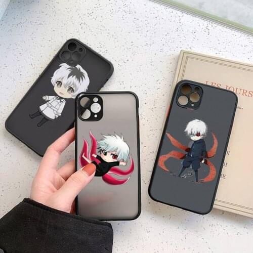 Tokyo Ghoul Phone Case For iphone 12 11 7 8 plus mini x xs xr pro max matte transparent cover