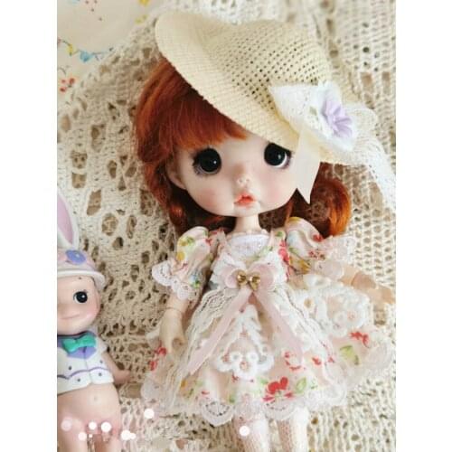 Childrens hand toys 1/12 ob11 doll doll clothes hoodie with big cap available BJD / SD doll accessories ob11doll Sports pants