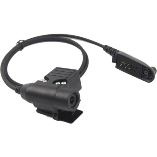 GP338 U94 PTT Headset For Motorola Walkie Talkie GP140 GP320 GP328 GP338 GP340