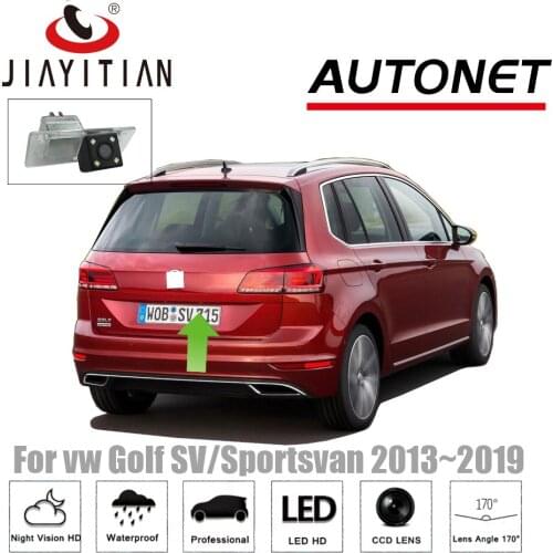 JIAYITIAN Rear View Camera For VW Golf Sportsvan golf SV 2013~2019 2018 2017/Backup Camera/ccd Night Vision/License Plate camera