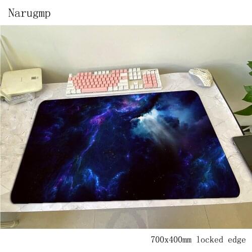 Nebula mouse pad 700x400x3mm gaming mousepad Christmas gifts office notbook desk mat Colourful padmouse games pc gamer mats