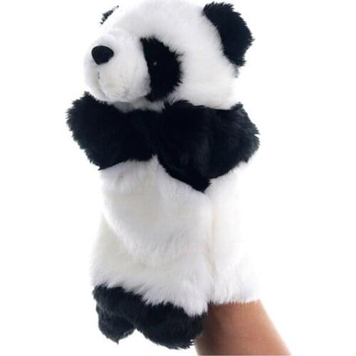 Cute Cartoon Panda Hand Puppet Baby Plush Toys Baby Kids Doll Plush Toy Hand Puppets Children Hand Puppets Toys