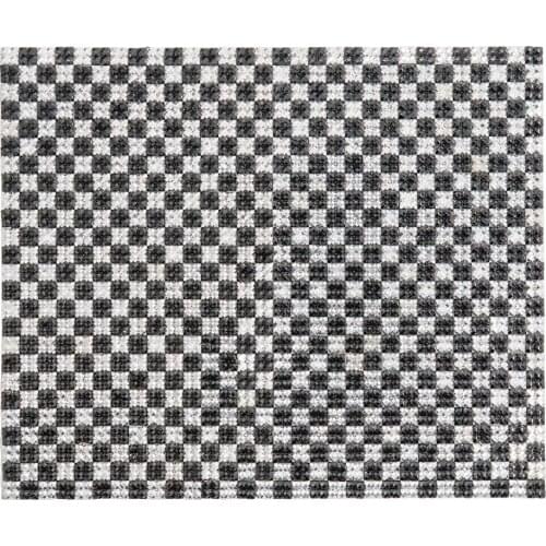 Odoria 1:12 Miniature Mosaic Tile Self-Adhesive Dollhouse Kitchen Bathroom Decoration Accessories